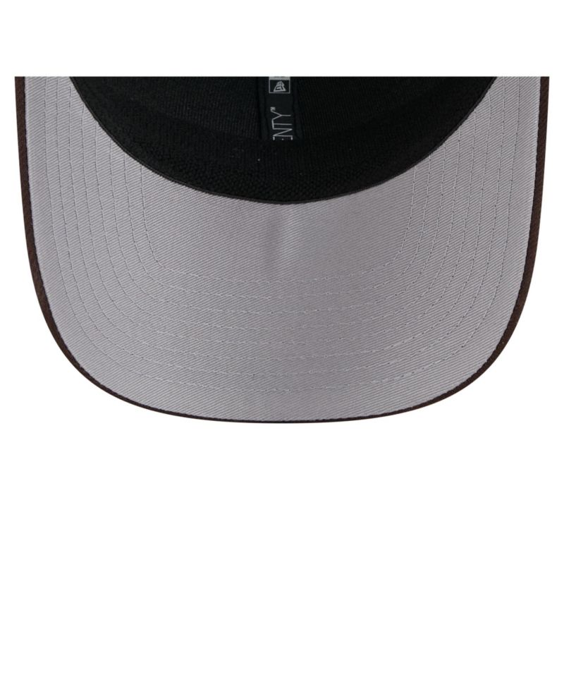 Men's Brown San Diego Padres Flag 9SEVENTY Stretch-Snap Hat