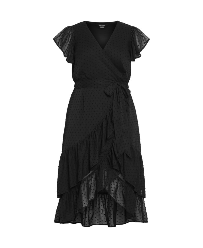 Women's Midi Frill Dee Tiered Dress