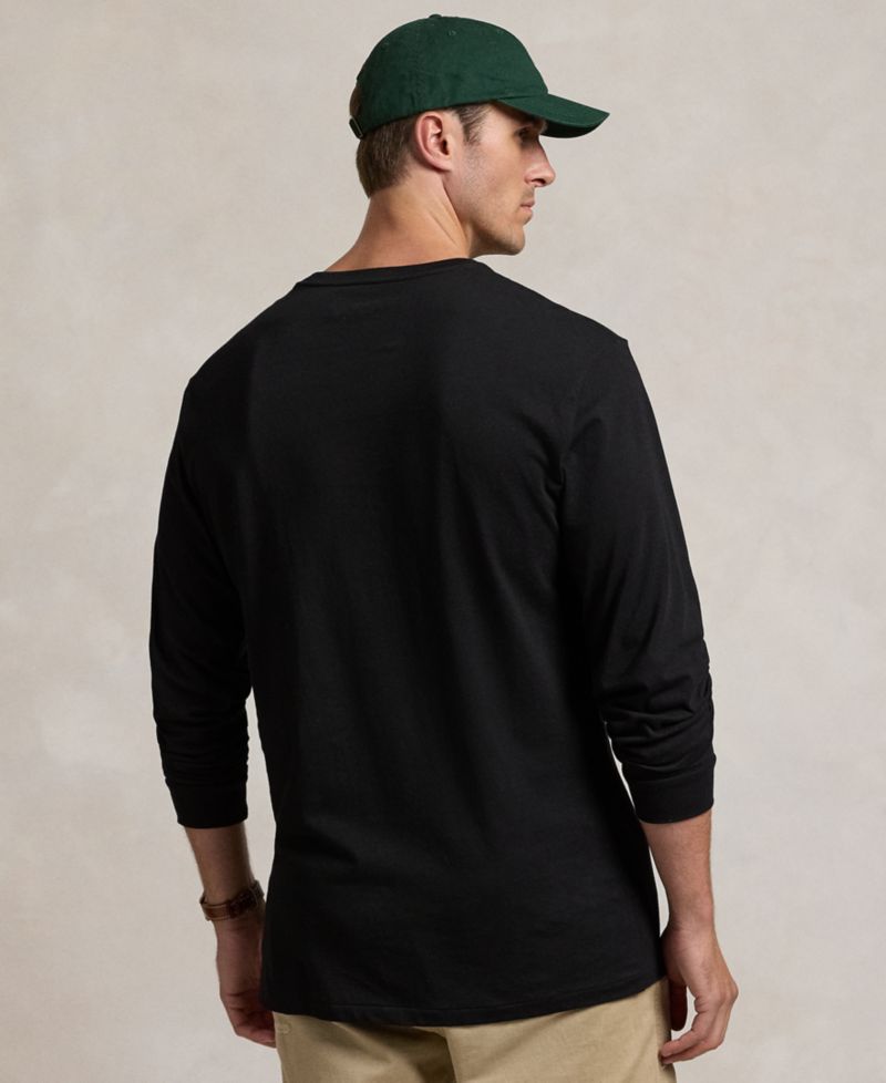 Men's Big & Tall Classic-Fit Jersey Long-Sleeve T-Shirt
