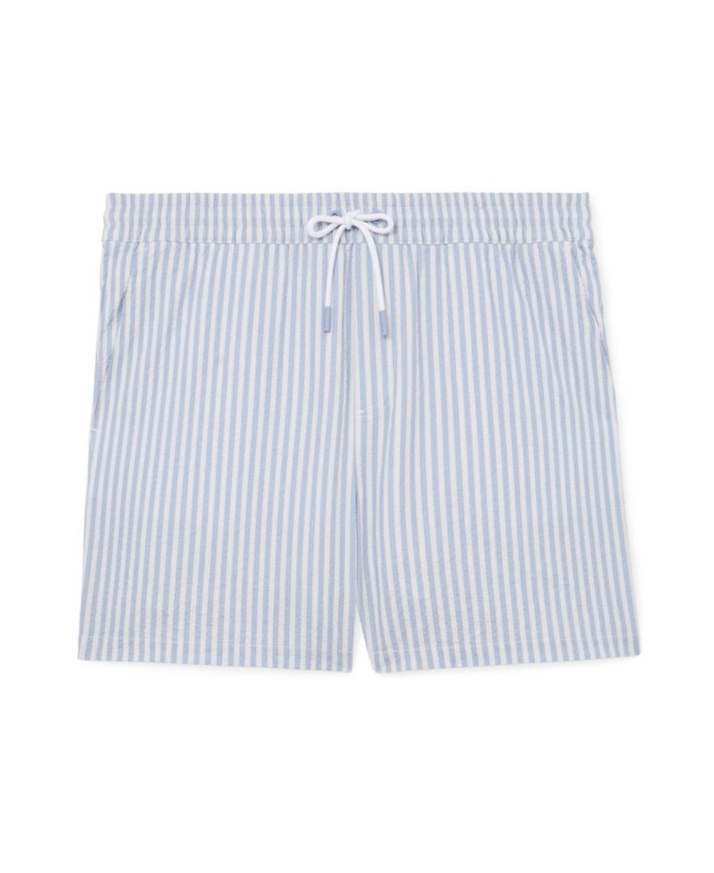 Men's Bay Seersucker Stripe Swim Shorts