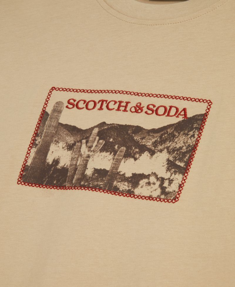 Men's Western Graphic Short-Sleeve T-Shirt