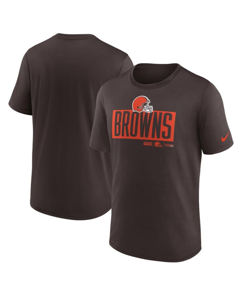 Men's Brown Cleveland Browns Exceed Performance T-Shirt