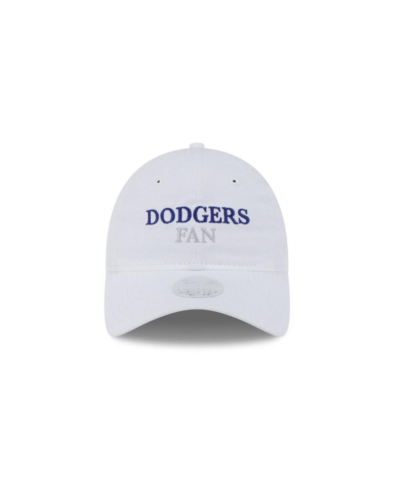 Women's White Los Angeles Dodgers Team Fan 9TWENTY Adjustable Hat