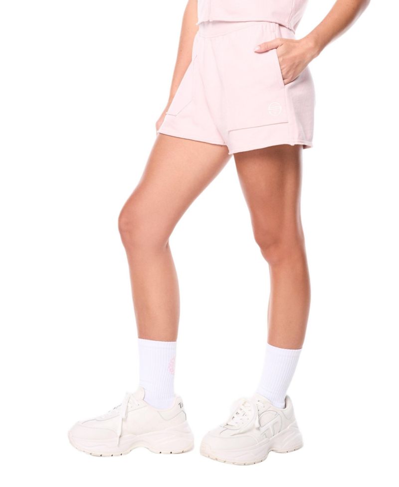 Women's Gianna French Terry Mid-Rise Pull-On Shorts, 3.5" Inseam