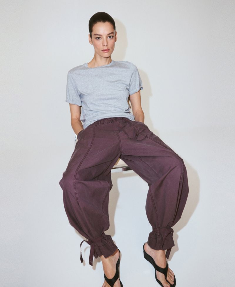 Women's Bows Baggy Pants