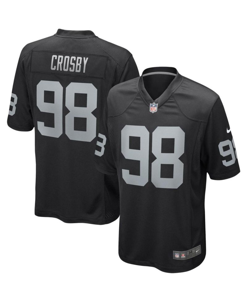 Men's Maxx Crosby Las Vegas Raiders Alternate Game Jersey