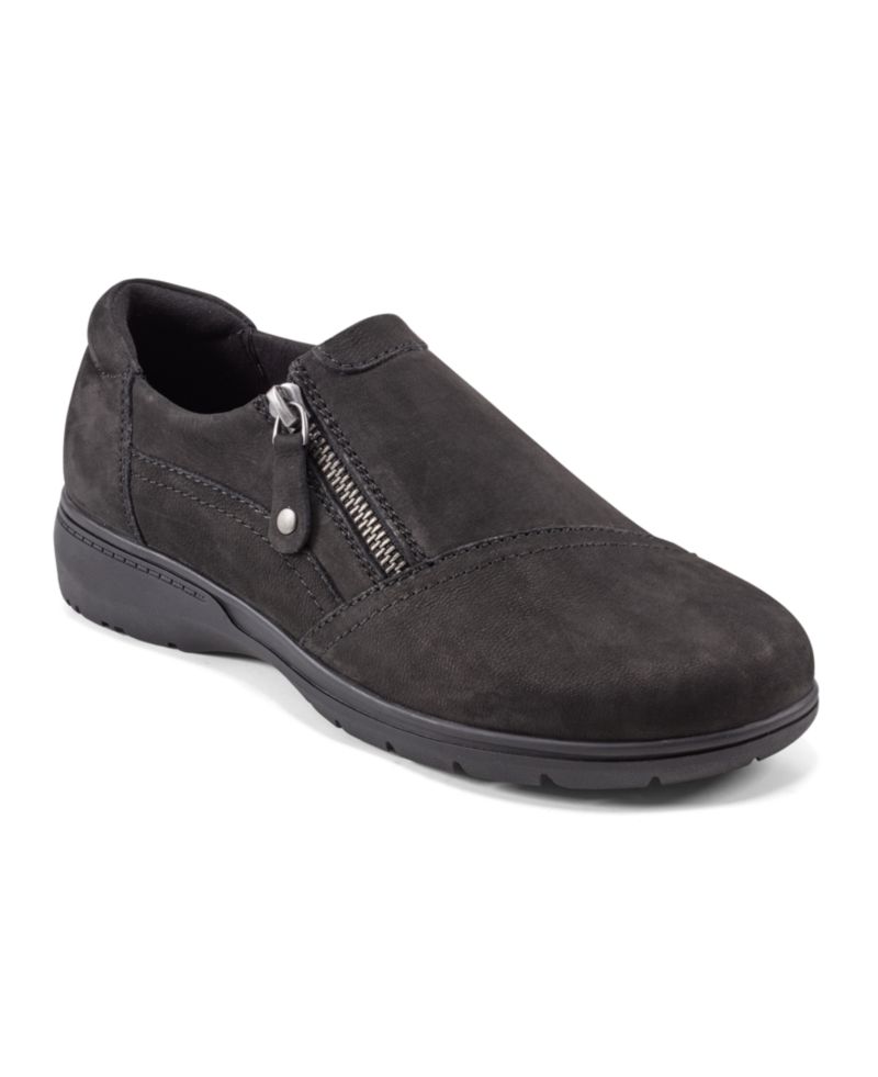 Women's Hallie Leather Side-Zip Shoes