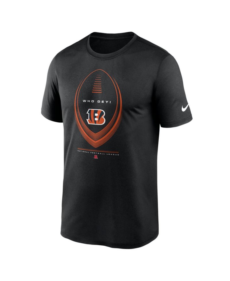 Men's Black Cincinnati Bengals Legend Icon Dri-FIT T-Shirt