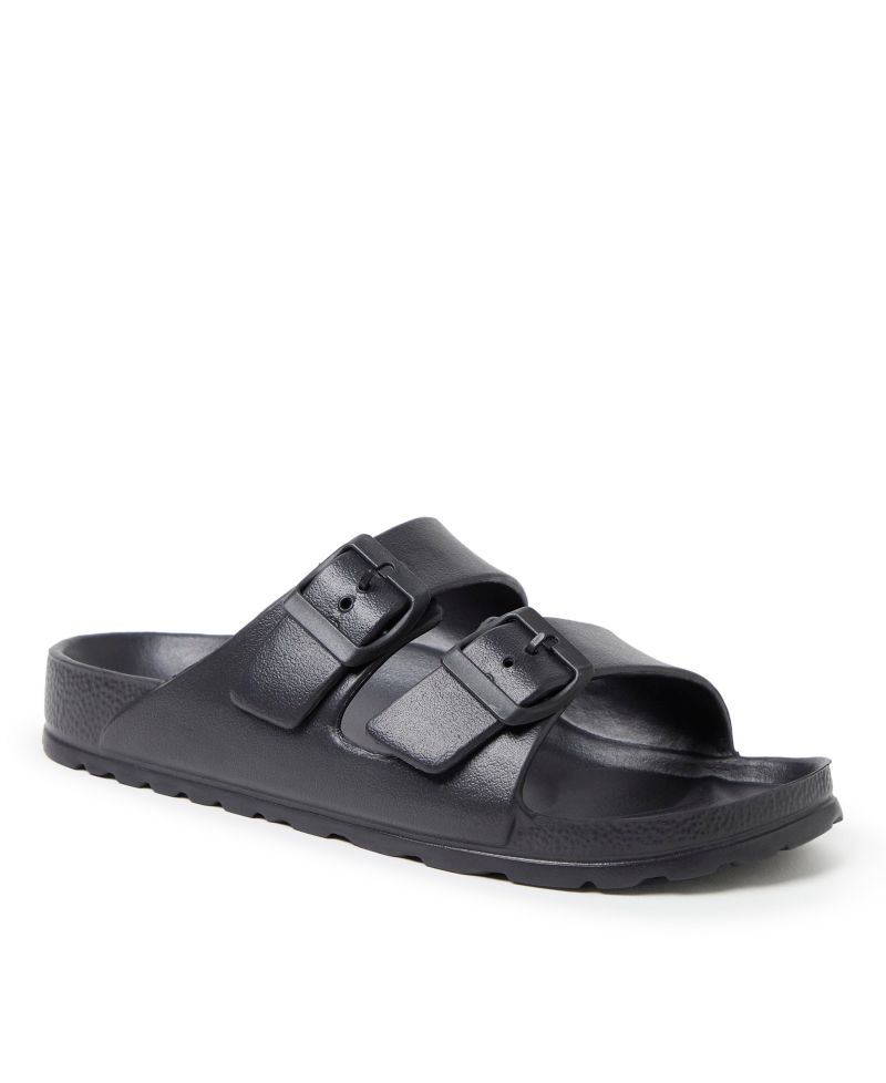 EcoCozy Women's Sustainable Double Buckle Sandal