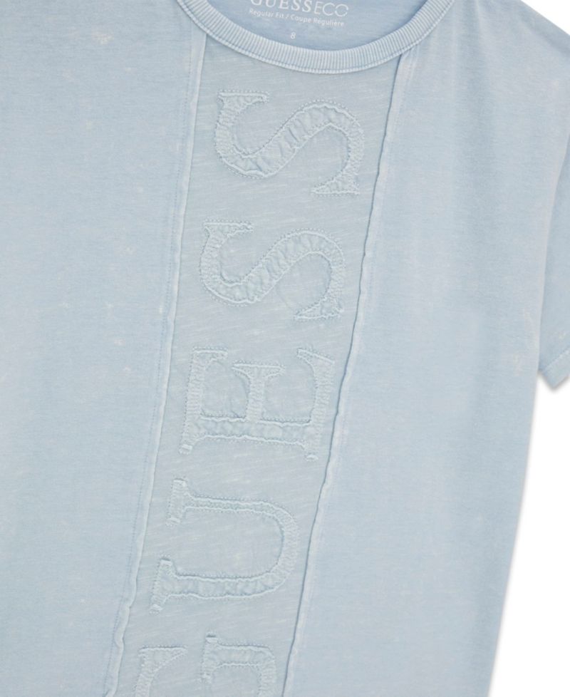 Boys' 7-18 Garment-Dyed Logo T-Shirt