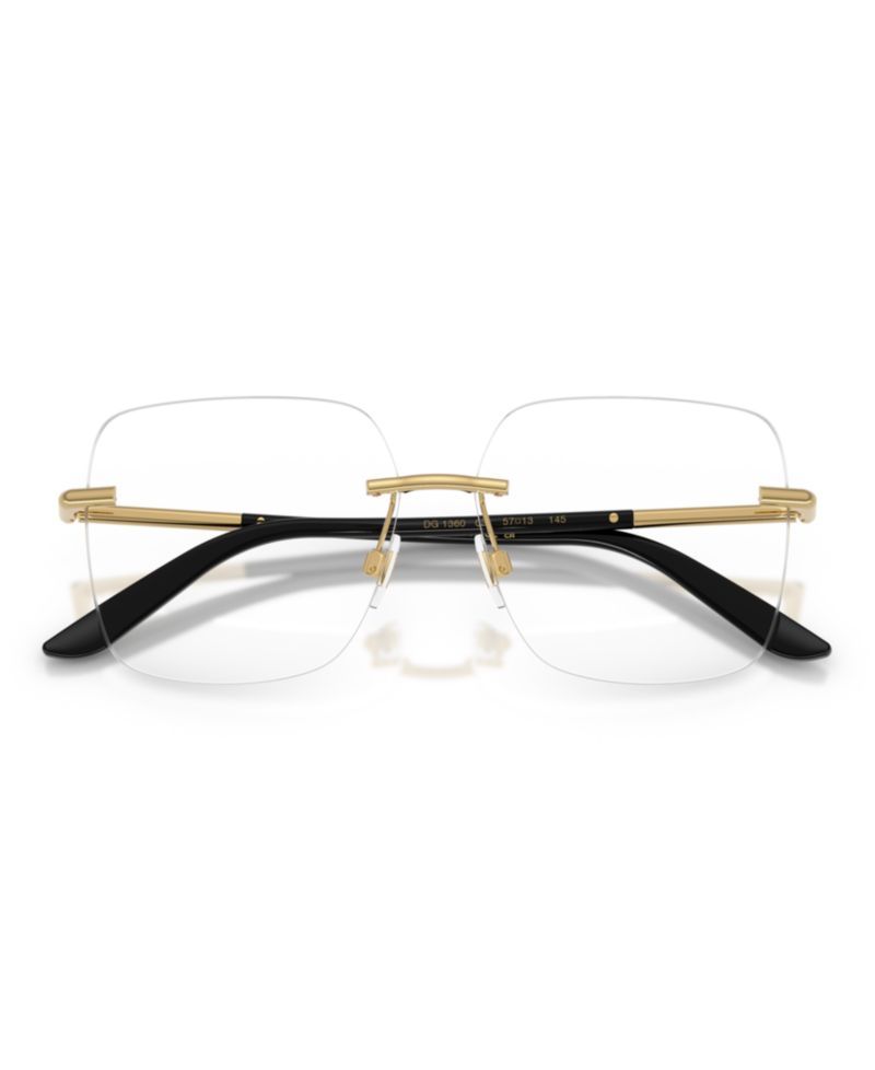 Woman Square Metal DG1360 Eyeglasses
