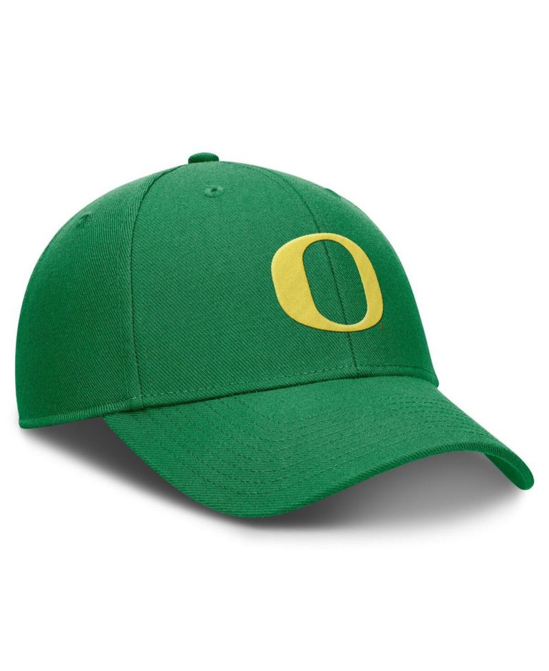 Men's Green Oregon Ducks 2024 On-Field Performance Adjustable Hat