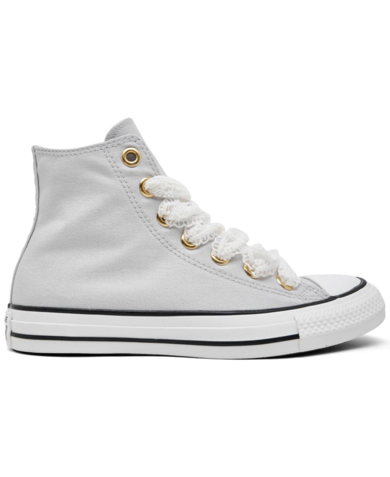 Big Girls Chuck Taylor All Star Lace High Top Canvas Lifestyle Sneakers from Finish Line