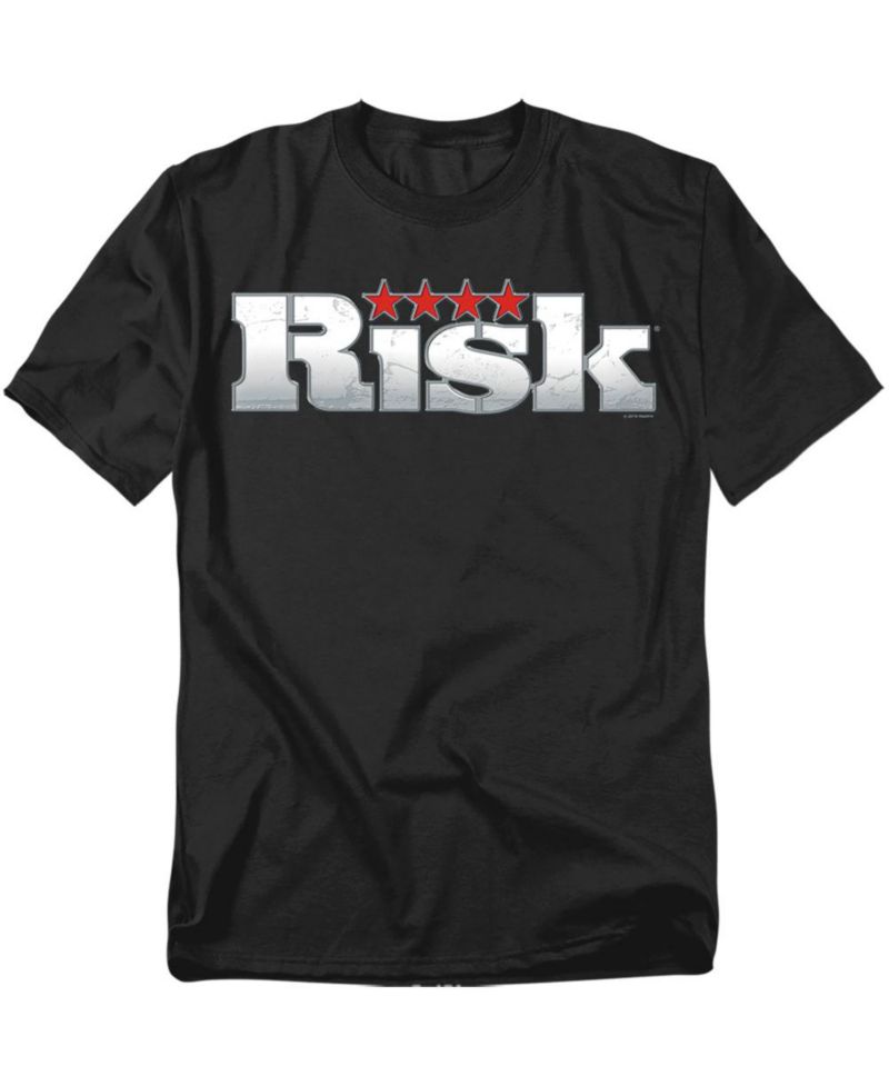 Big & Tall Risk Logo Made of Granite T Shirt