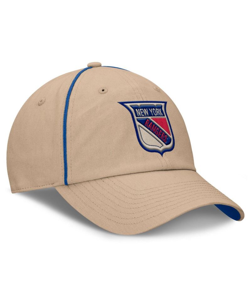 Men's Tan New York Rangers Heritage Setoff Adjustable Hat