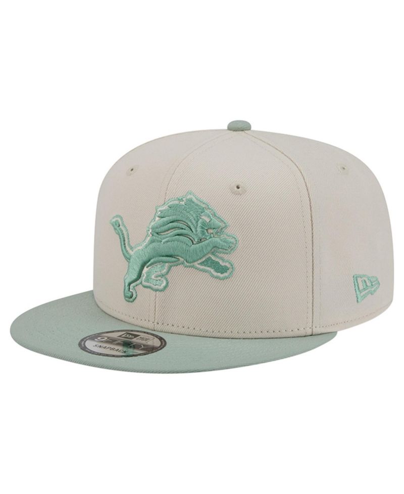 Men's Cream/Light Green Detroit Lions Color Pack Two-Tone 9FIFTY Snapback Hat