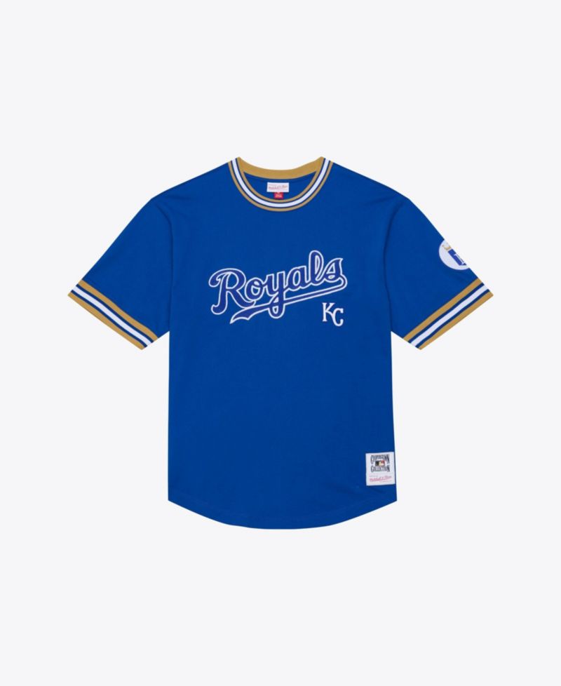 Men's Royal Kansas City Royals Wild Pitch Ringer T-Shirt