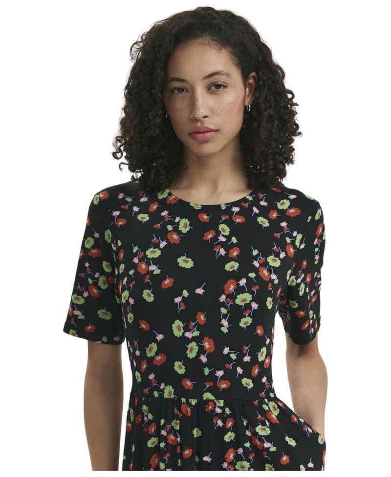 Women's Kathryn Floral Midi T-Shirt Dress