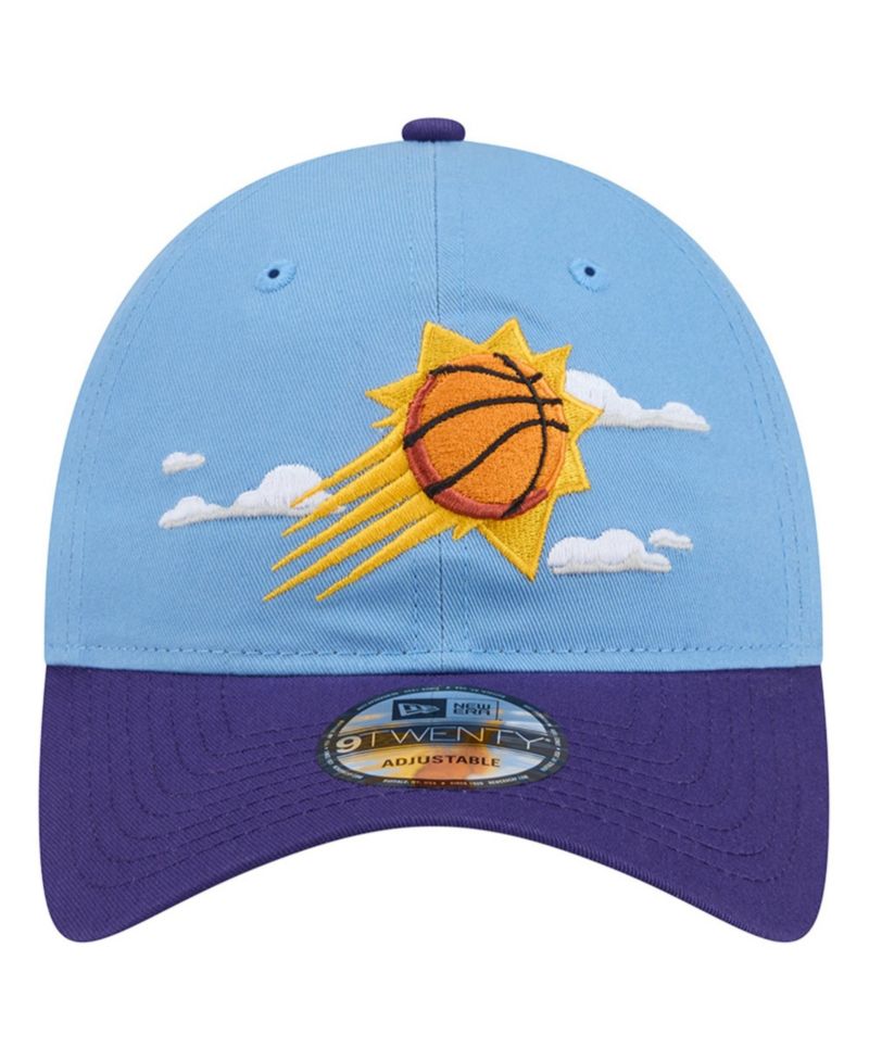 Men's Powder Blue Phoenix Suns Clouds 9TWENTY Adjustable Hat
