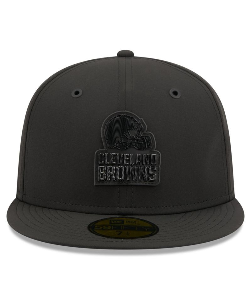 Men's Black Cleveland Browns 2026 Sideline 59FIFTY Fitted Hat
