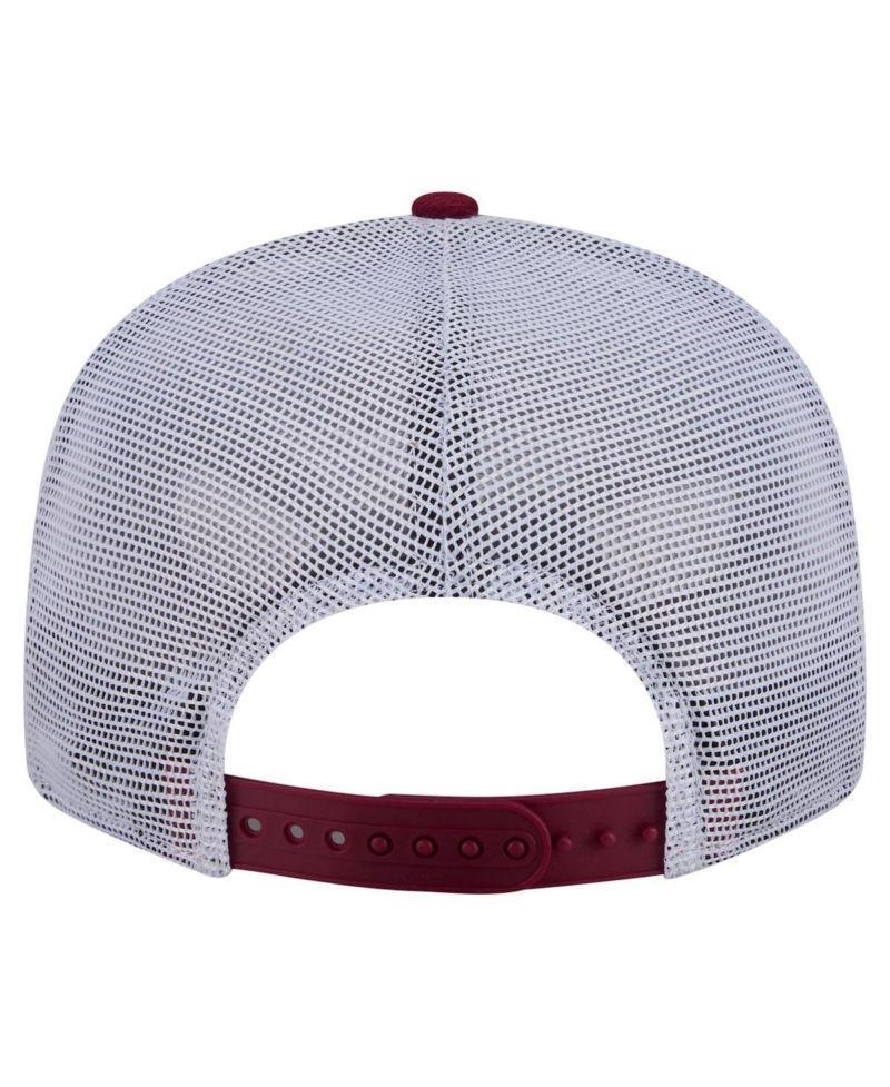 Men's Burgundy Washington Commanders Core Team 9FIFTY Trucker Snapback Hat
