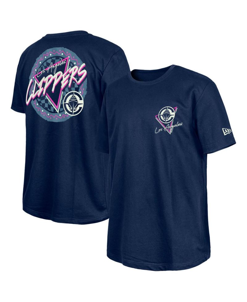 Navy LA Clippers Glow-in-the-Dark T-Shirt