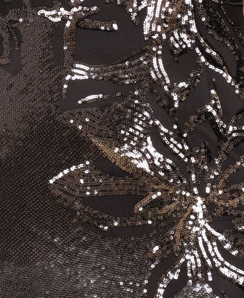 Women's One-Shoulder Sequin Dress