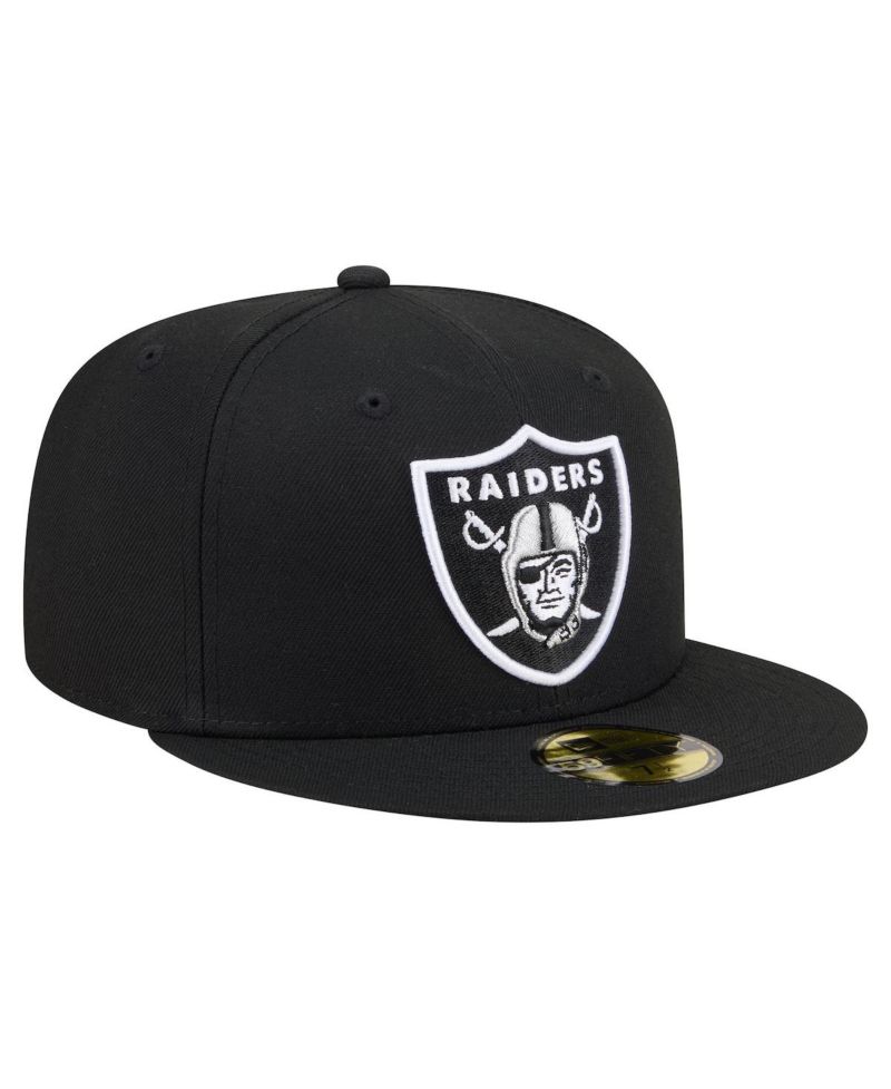 Men's Black Las Vegas Raiders 59FIFTY Fitted Hat