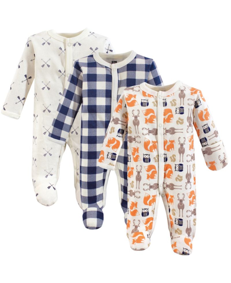 Baby Boys Infant Premature Soft Cotton Romper for Playtime & Naps
