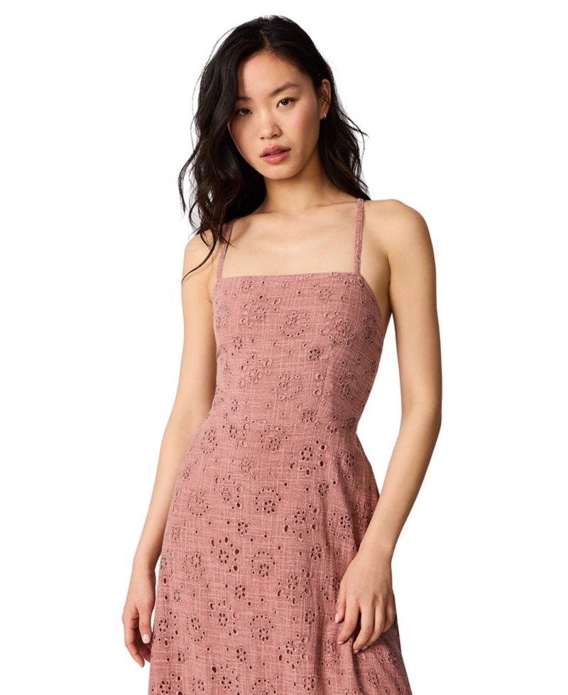 Women's Riyan Sleeveless Eyelet Midi Dress