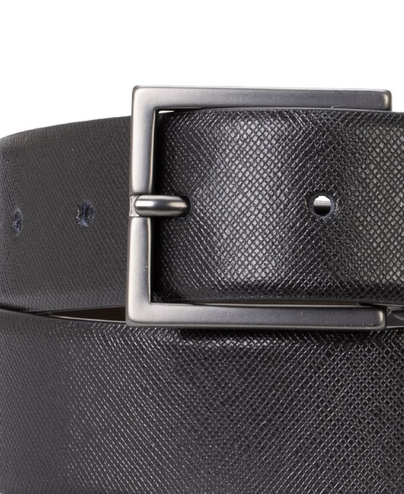 35MM Men's Luxe Reversible Leather Belt
