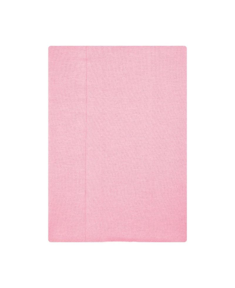 Girl Cotton Poly Flannel Burp Cloths 4-Pack