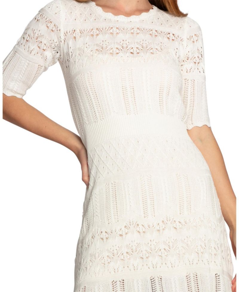 Women's Everbloom Crochet Mini Dress