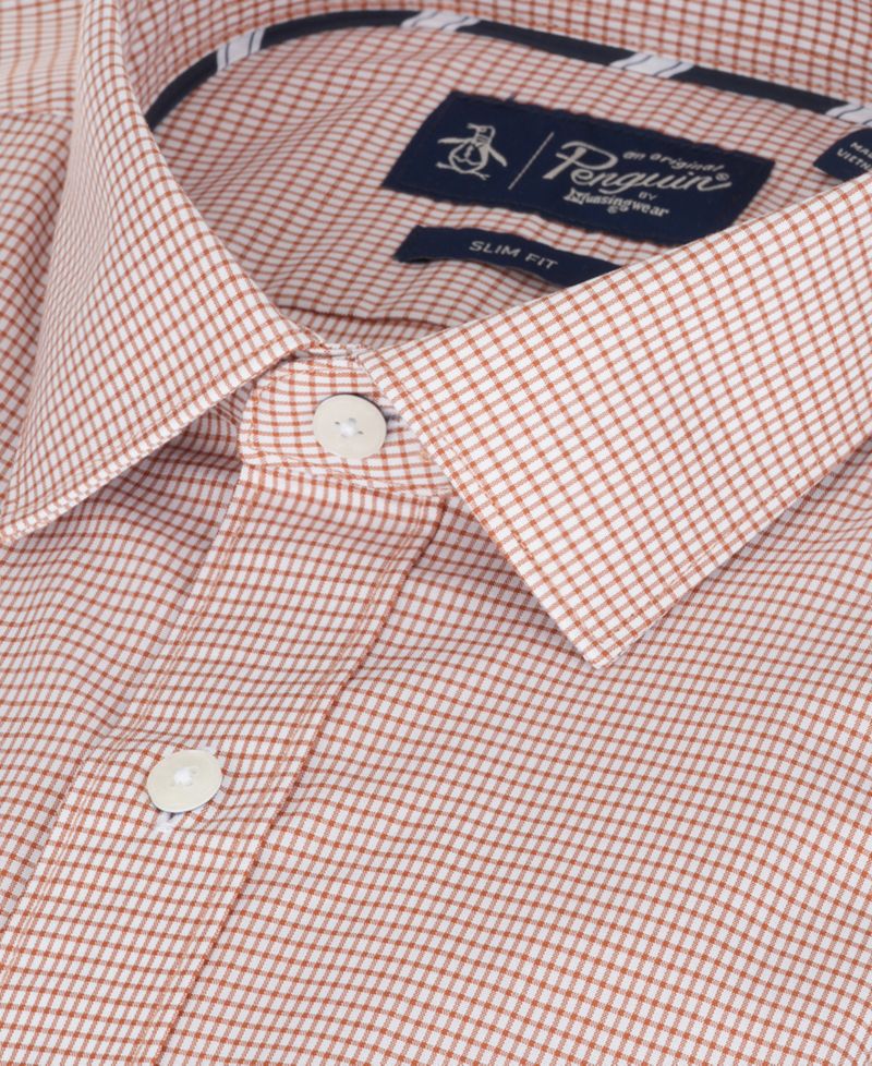 Men's Spread-Collar Dress Shirt