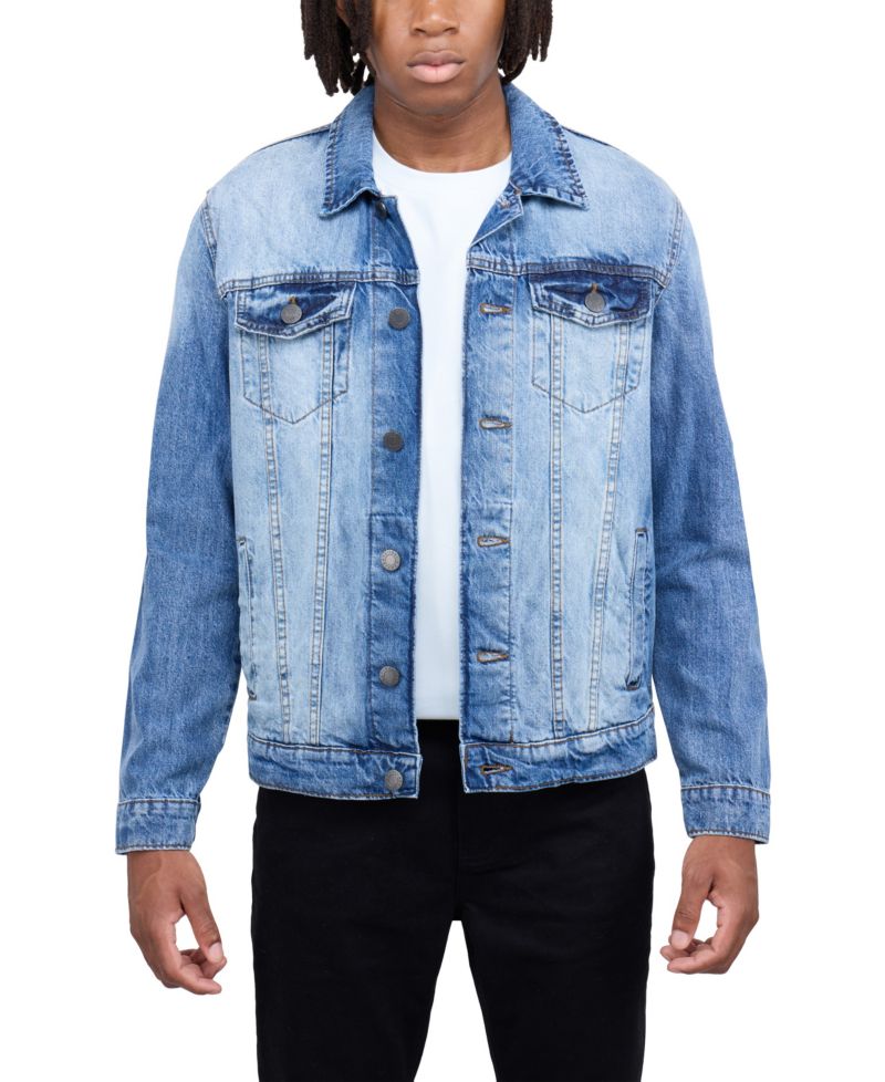 XRAY Men's Trucker Denim Jacket