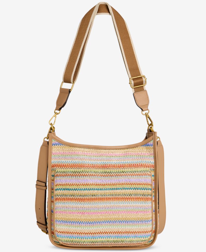 Classic Straw Dip Crossbody