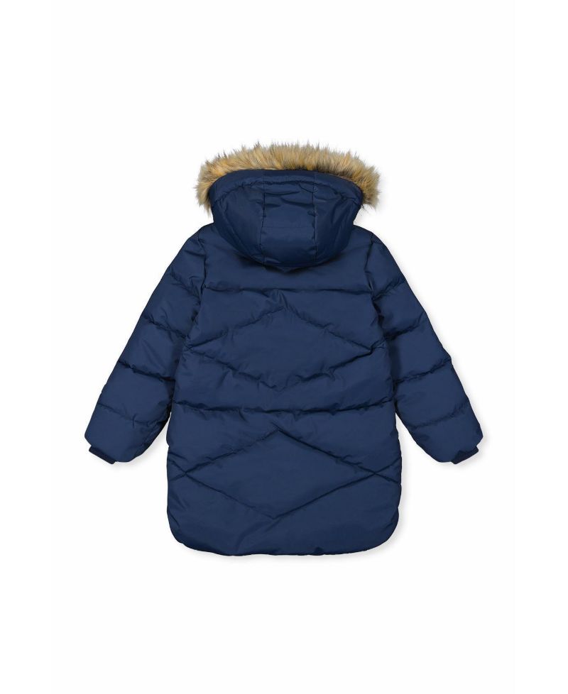 Big Girls (6 - 14) Long Winter Puffer Coat