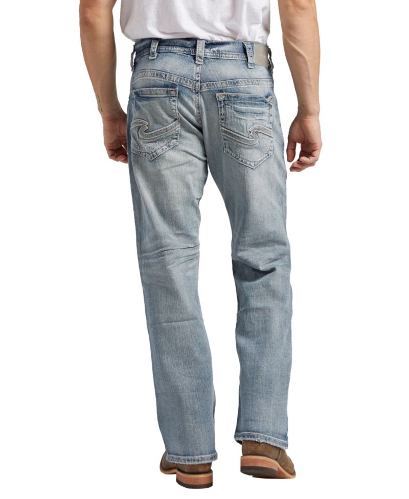 Men's Gordie Relaxed-Fit Straight Leg Jeans