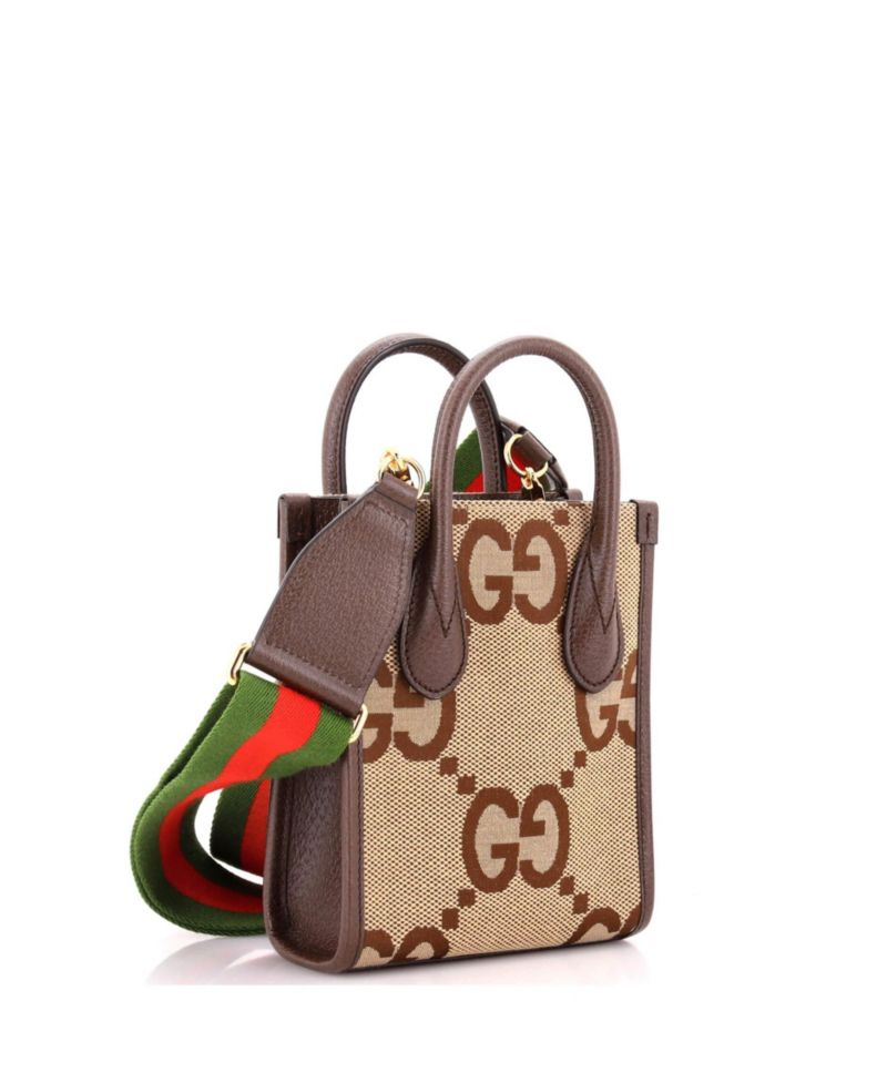 Mini Vertical Tote Jumbo GG Canvas