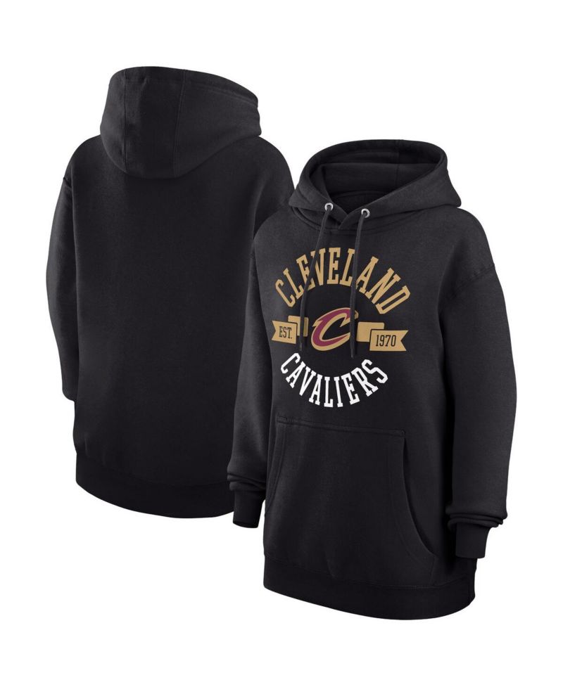 Women's Black Cleveland Cavaliers City Pullover Hoodie