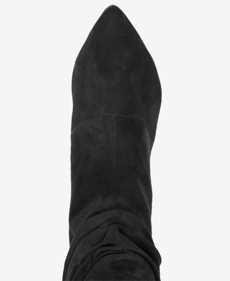 Women's Nyla Slouch Heeled Dress Booties - Extended Sizes Available