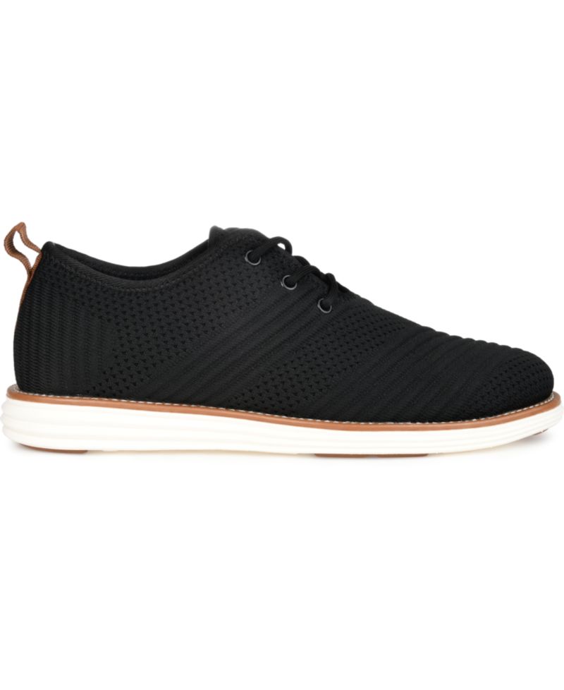 Men's Novak Wide Width Tru Comfort Foam Knit Lace-Up Round Toe Dress Shoes