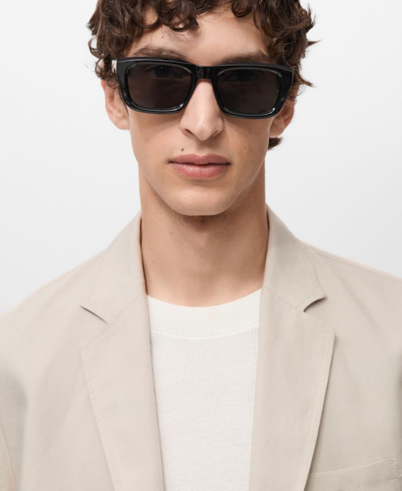 Men's Slim-Fit Linen Jacket