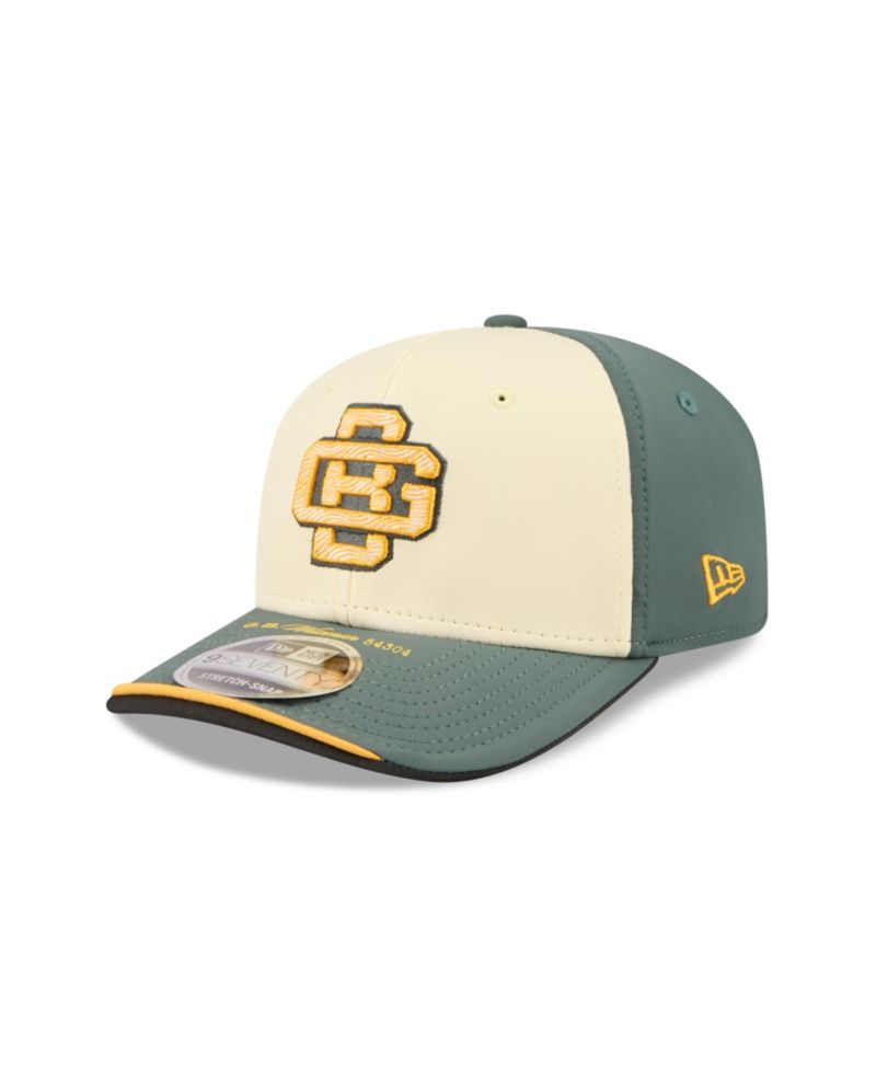 Men's Cream/Green Bay Packers 2026 Rivalries Collection Sideline 9SEVENTY Adjustable Hat