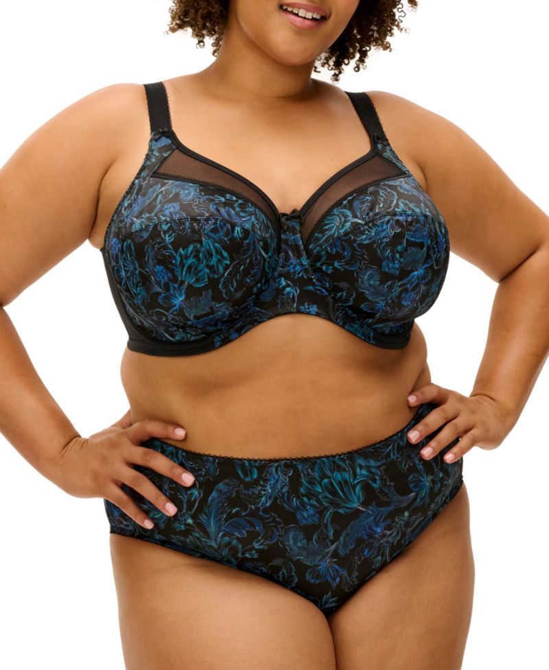 Plus Size Kayla Underwire Full-Coverage Plunge Bra, GD6162