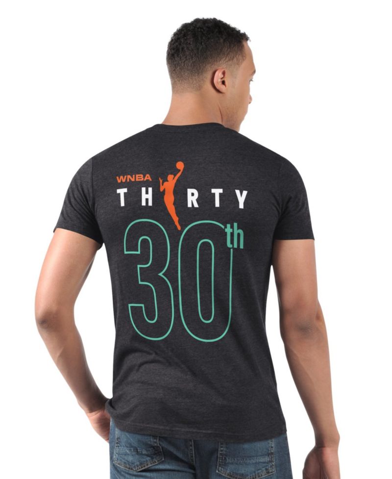 Men's Black New York Liberty WNBA 30th Anniversary Prime Time T-Shirt
