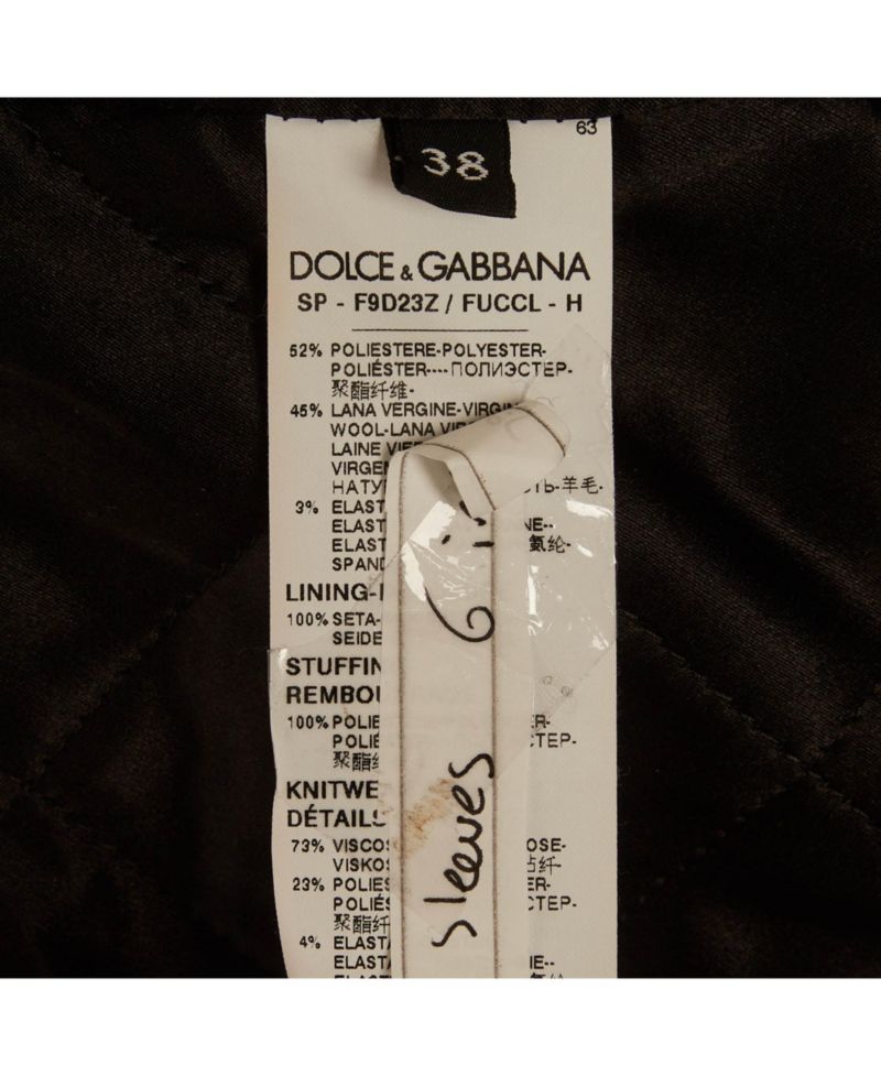 Women's Lurex Knit Trim Gabardine Jacket