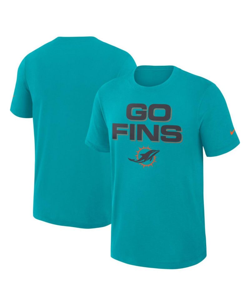 Men's Turbo green Miami Dolphins 2025 Rivalries Collection Slub Dri-FIT T-Shirt