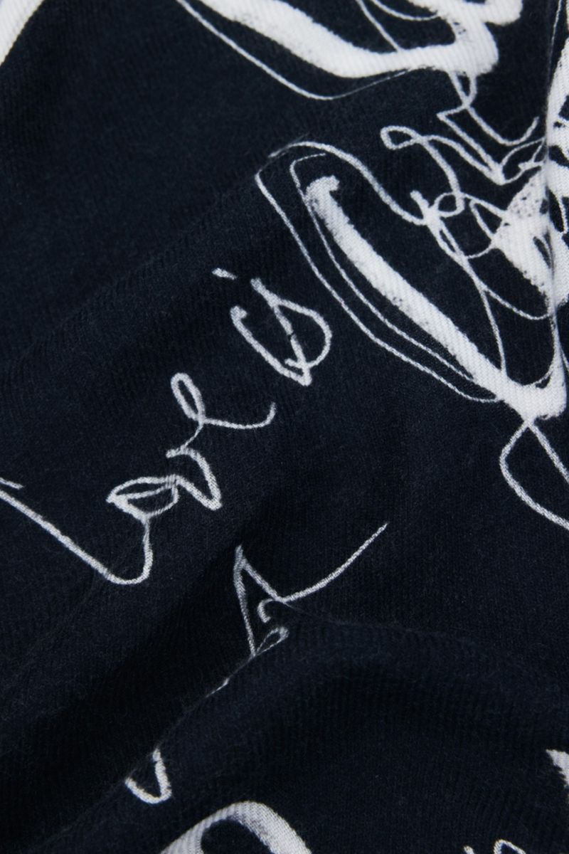 Women's Lettering Foulard