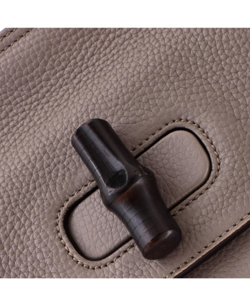 Medium Bamboo Daily Top Handle Bag Leather
